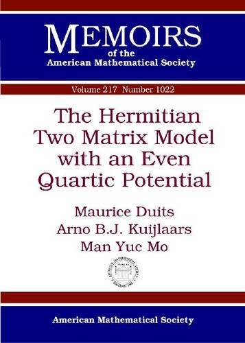 [object Object] «The Hermitian Two Matrix Model with an Even Quartic Potential», авторів Арно Б.Й. Куйлаарс, Ман Юе Мо, Моріс Дуайтс - фото №1
