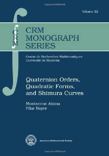[object Object] «Quaternion Orders, Quadratic Forms and Shimura Curves», авторов Монтсеррат Альсина, Пилар Байер - фото №1