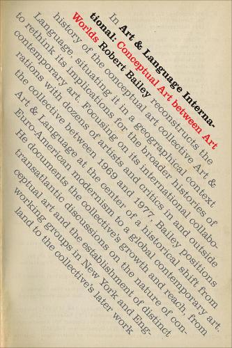 Бумажная книга «Art & Language International: Conceptual Art between Art Worlds», автор Роберт Бейли - фото №1