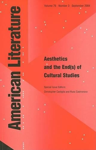 Бумажная книга «Aesthetics and the End(s) of American Cultural Studies», автор Кристофер Кастилья - фото №1