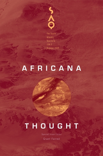 Бумажная книга «Africana Thought», автор Грант Фарред - фото №1