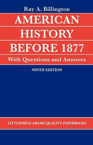 Паперова книга «American History before 1877 with Questions and Answers», автор Рей Аллен Біллінгтон - фото №1