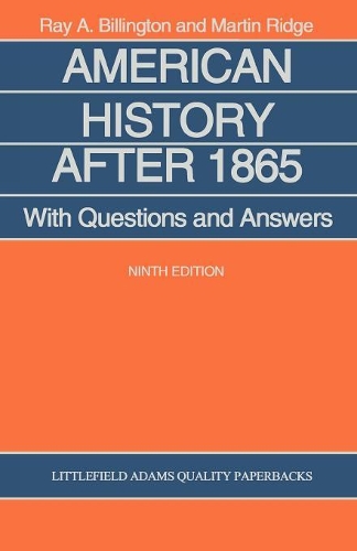Бумажная книга «American History After 1865: With Questions and Answers», авторов Рэй А. Биллингтон, Рэй Биллингтон - фото №1