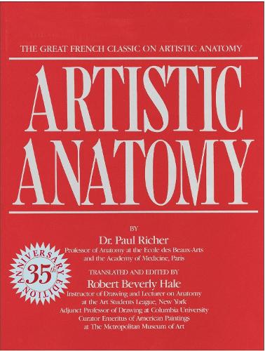 Бумажная книга «Artistic Anatomy», автор П. Ричер - фото №1