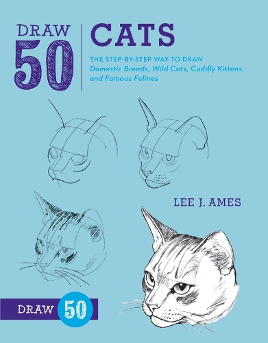 Бумажная книга «Draw 50 Cats», автор Л. Эймс - фото №1