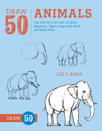 Бумажная книга «Draw 50 Animals», автор Л. Эймс - фото №1