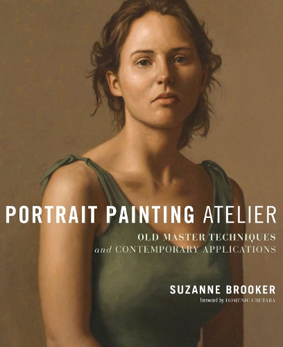 Паперова книга «Portrait Painting Atelier», автор С. Брукер - фото №1