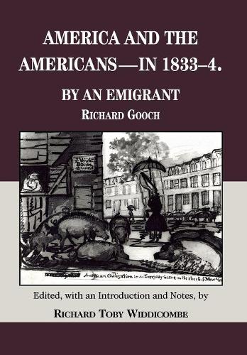 Паперова книга «America and the Americans- in 1833-1834», автор Ріхард Гуч - фото №1
