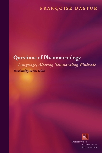 Бумажная книга «Questions of Phenomenology: Language, Alterity, Temporality, Finitude», автор Франсуаза Дастур - фото №1