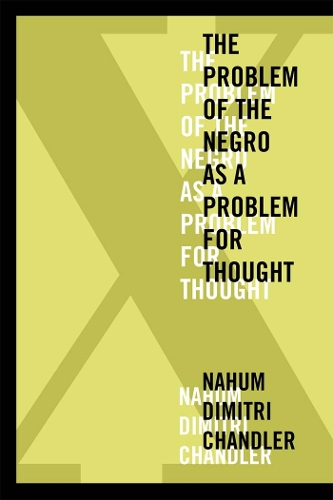 [object Object] «X—The Problem of the Negro as a Problem for Thought», автор Нахум Дмитрий Чандлер - фото №1