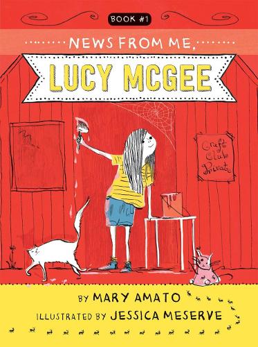 Паперова книга «News from Me, Lucy McGee», автор Мері Амато - фото №1