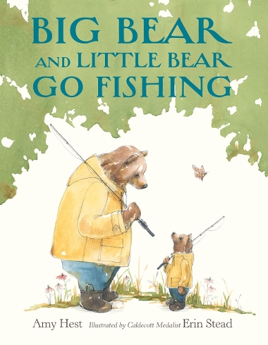 Бумажная книга «Big Bear and Little Bear Go Fishing», автор Эми Хест - фото №1