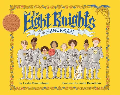 Паперова книга «The Eight Knights of Hanukkah», автор Леслі Кіммельман - фото №1