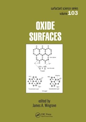 Бумажная книга «Oxide Surfaces», автор Джеймс А. Вингрейв - фото №1