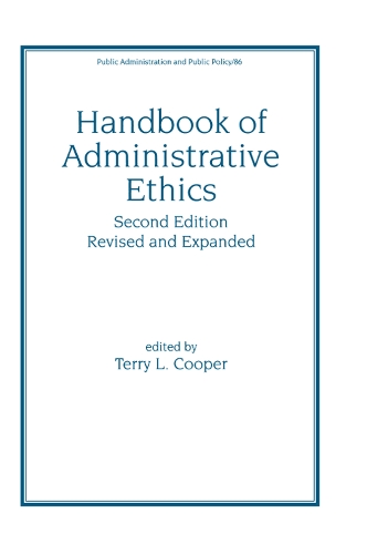 Бумажная книга «Handbook of Administrative Ethics», автор Терри Купер - фото №1