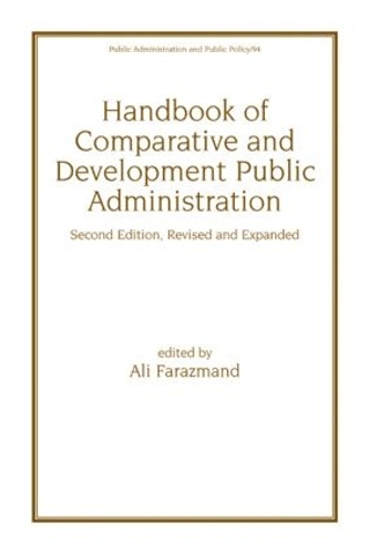 Паперова книга «Handbook of Comparative and Development Public Administration: Second Edition, Revised and Expanded» - фото №1