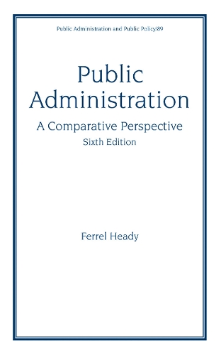 Бумажная книга «Public Administration, A Comparative Perspective», автор Феррел Хэди - фото №1