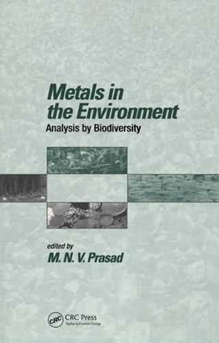Бумажная книга «Metals in the Environment: Analysis by Biodiversity», автор М.Н.В. Прасад - фото №1