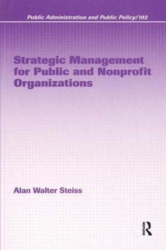Паперова книга «Strategic Management for Public and Nonprofit Organizations» - фото №1