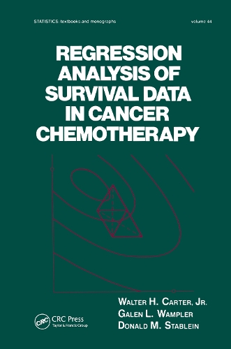 Паперова книга «Regression Analysis of Survival Data in Cancer Chemotherapy», авторів Доанлд М. Стаблін, Гален Л. Вамплер, Волтер Х. Картер-молодший - фото №1