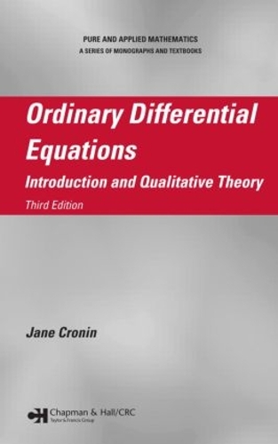 [object Object] «Ordinary Differential Equations: Introduction and Qualitative Theory, Third Edition», автор Джейн Кронін - фото №1