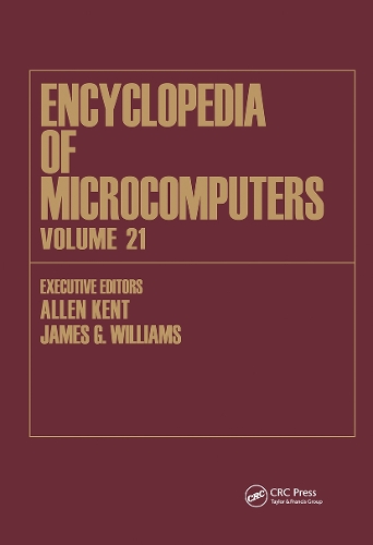 [object Object] «Encyclopedia of Microcomputers: Volume 21 - Index», авторов Аллен Кент, Джеймс Г. Уильямс - фото №1