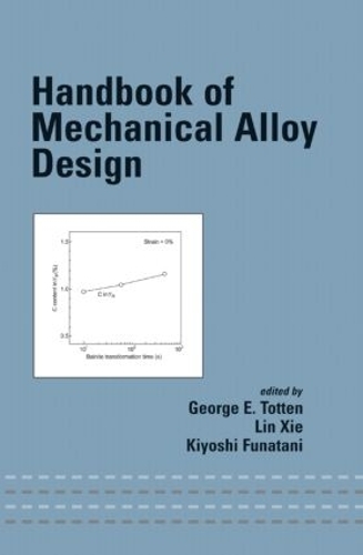 Паперова книга «Handbook of Mechanical Alloy Design», авторів Джордж Е. Тоттен, Кійоші Фунатані, Лін Сі - фото №1