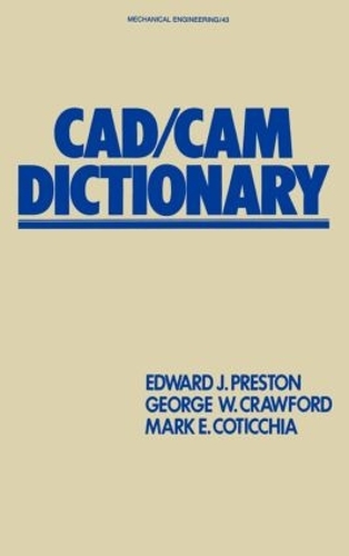 Паперова книга «CAD/CAM Dictionary» - фото №1
