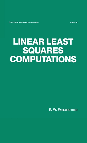 [object Object] «Linear Least Squares Computations», автор Р.В. Фэрброзер - фото №1