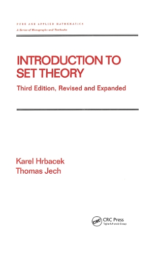 [object Object] «Introduction to Set Theory, Revised and Expanded», авторів Карел Хрбачек, Томас Джеч - фото №1