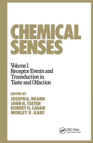 Паперова книга «Chemical Senses: Receptor Events and Transduction in Taste and Olfaction», авторів Джон Х. Тітер, Джозеф Г. Бранд, Морлі Р. Каре, Роберт Х. Каган - фото №1