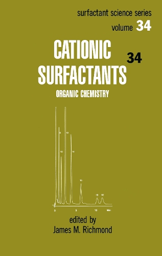 Паперова книга «Cationic Surfactants: Organic Chemistry» - фото №1