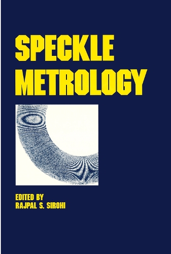 Бумажная книга «Speckle Metrology» - фото №1