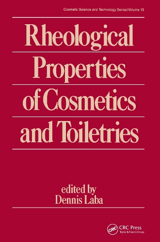 Паперова книга «Rheological Properties of Cosmetics and Toiletries» - фото №1