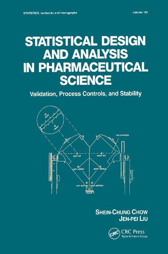 [object Object] «Statistical Design and Analysis in Pharmaceutical Science: Validation, Process Controls, and Stability», авторів Джен-Пей Лю, Шейн-Чунг Чоу - фото №1
