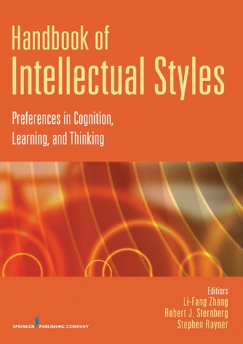 Паперова книга «Handbook of Intellectual Styles: Preferences in Cognition, Learning and Thinking», авторів Лі-Фан Чжан, Роберт Дж. Стернберг, Стівен Рейнер - фото №1