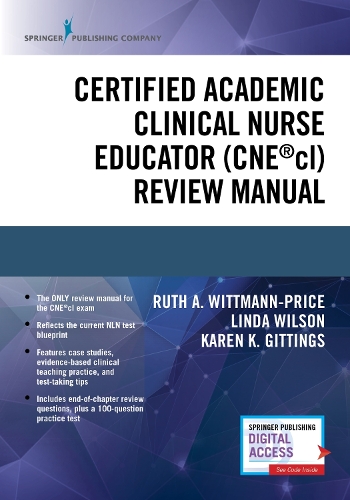 Паперова книга «Certified Academic Clinical Nurse Educator (CNE®cl) Review Manual», автор Карен К. Гіттінгс - фото №1