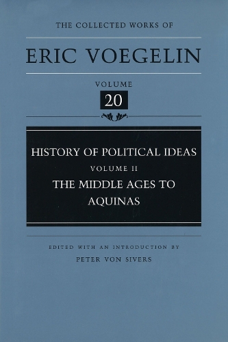 Бумажная книга «History of Political Ideas (CW20): Middle Ages to Aquinas», автор Эрик Вогелин - фото №1
