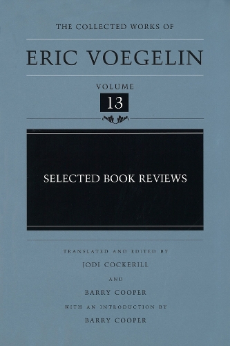 Паперова книга «Selected Book Reviews (CW13)», автор Ерік Вогелін - фото №1