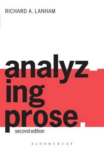 Бумажная книга «Analyzing Prose» - фото №1