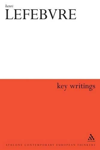 Бумажная книга «Henri Lefebvre: Key Writings» - фото №1