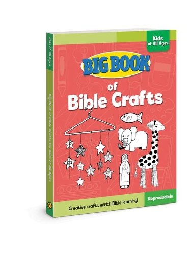 Бумажная книга «Big Book of Bible Crafts for Kids of All Ages», автор Дэвид К. Кук - фото №1