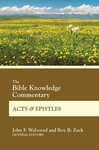 Бумажная книга «Bible Knowledge Commentary ACT», автор Джон Ф. Уолворд - фото №1