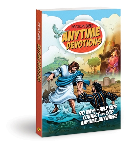 Бумажная книга «The Action Bible Anytime Devotions», автор Серхио Кариелло - фото №1