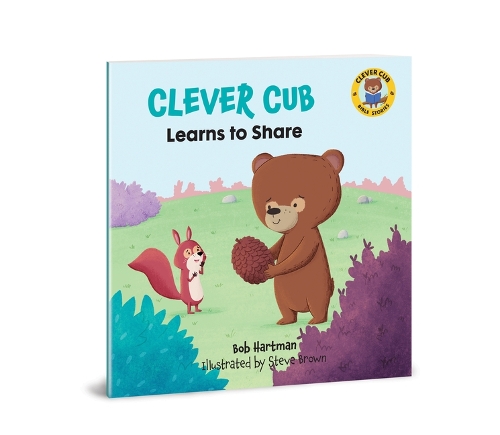 Паперова книга «Clever Cub Learns to Share», автор Боб Гартман - фото №1