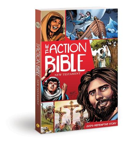 Бумажная книга «The Action Bible New Testament», автор Серхио Кариелло - фото №1