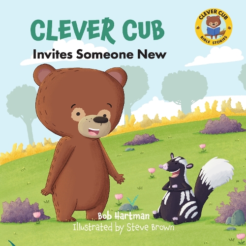Паперова книга «Clever Cub Invites Someone New», автор Боб Гартман - фото №1