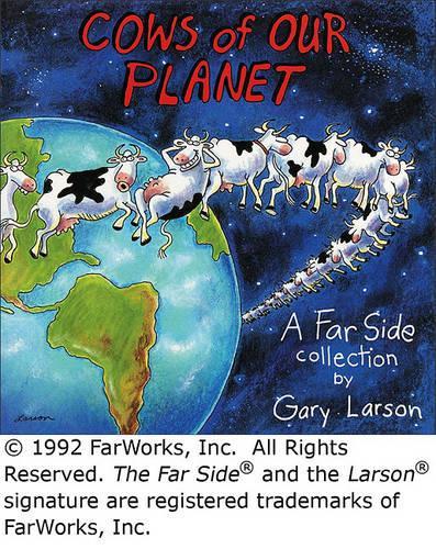 Бумажная книга «Cows of Our Planet», автор Гэри Ларсон - фото №1
