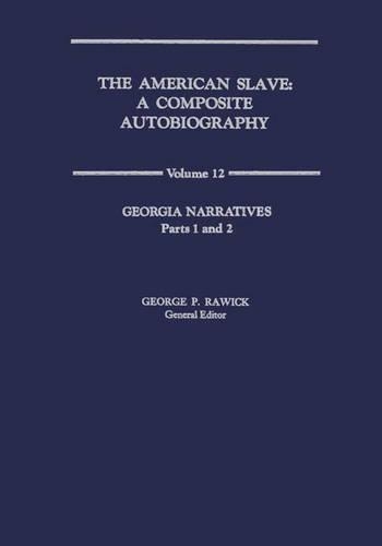 Бумажная книга «The American Slave: Georgia Narratives V12», авторов Че Равик, Жюль Равик - фото №1