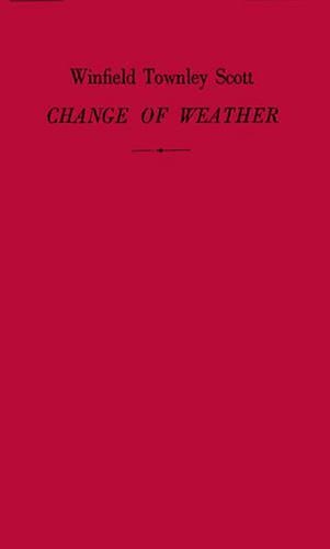 Паперова книга «Change of Weather», автор Вінфілд Таунлі Скотт - фото №1